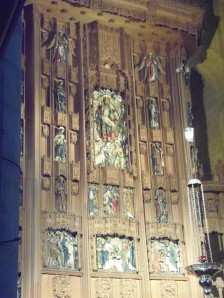 St Peter's High Altar Carvings