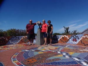Vince, Maree and Paula at Kleinig's Hill Lookout